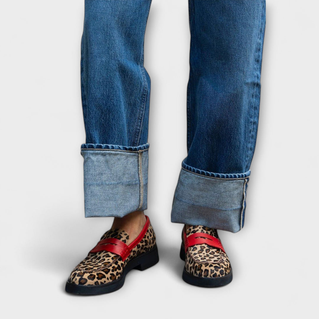 Liora – Leopard Print with Round Toe