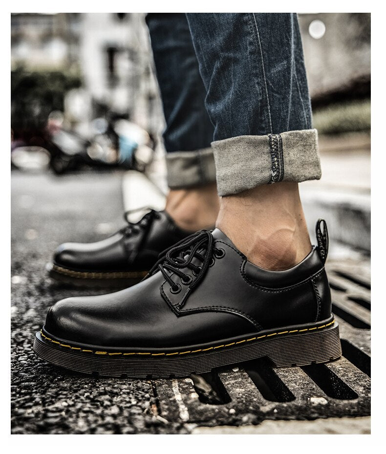 DR.MARVINN – Handmade Italian Leather Oxford Shoes
