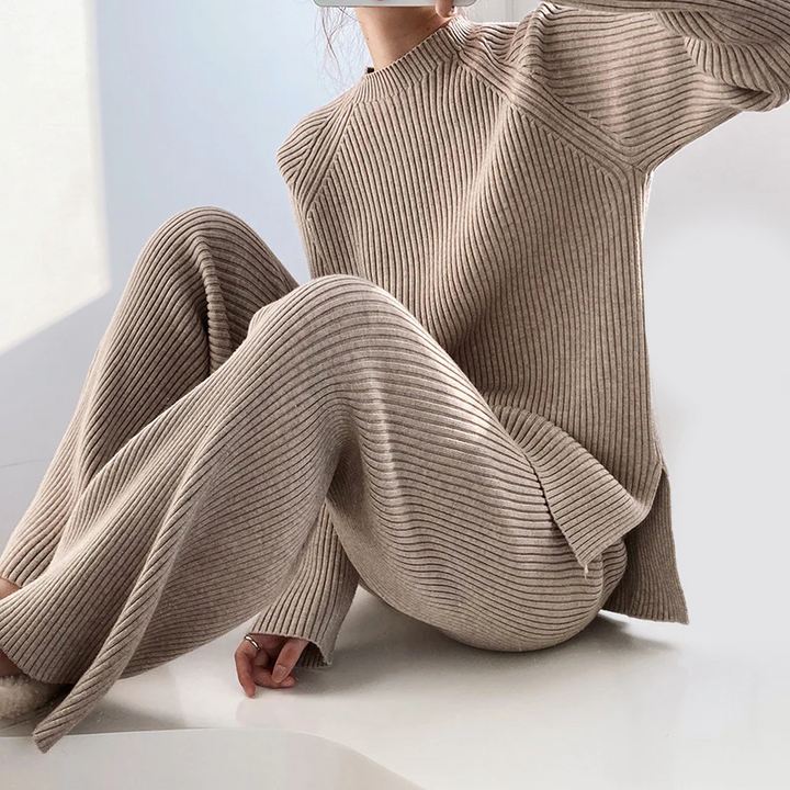 Sabrina - Knitted Sweater Set for Women