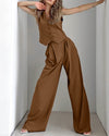 Grace - Pinstriped Vest and Trousers Set