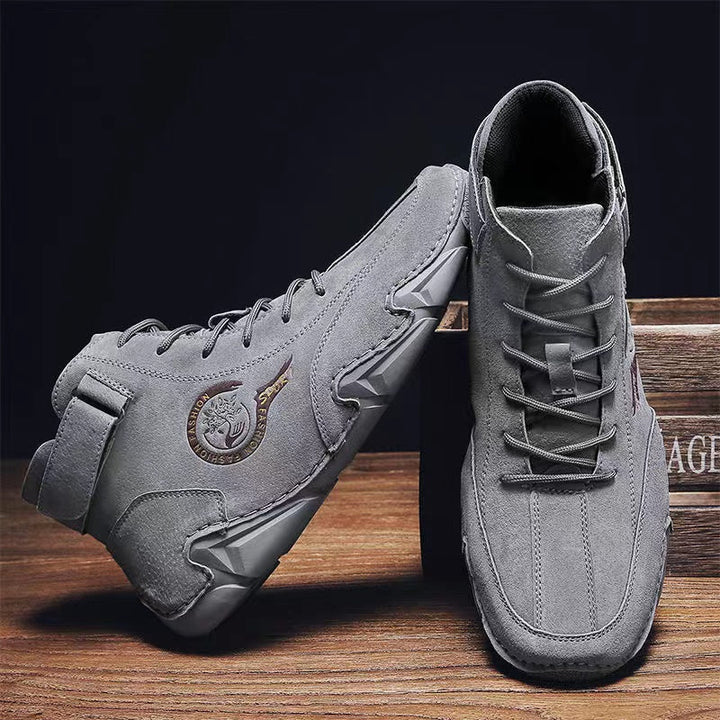 DENNIS – Men's Vegan Suede Ankle Boots