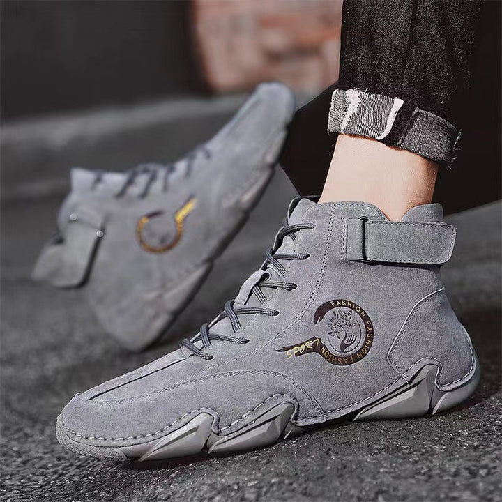 DENNIS – Men's Vegan Suede Ankle Boots