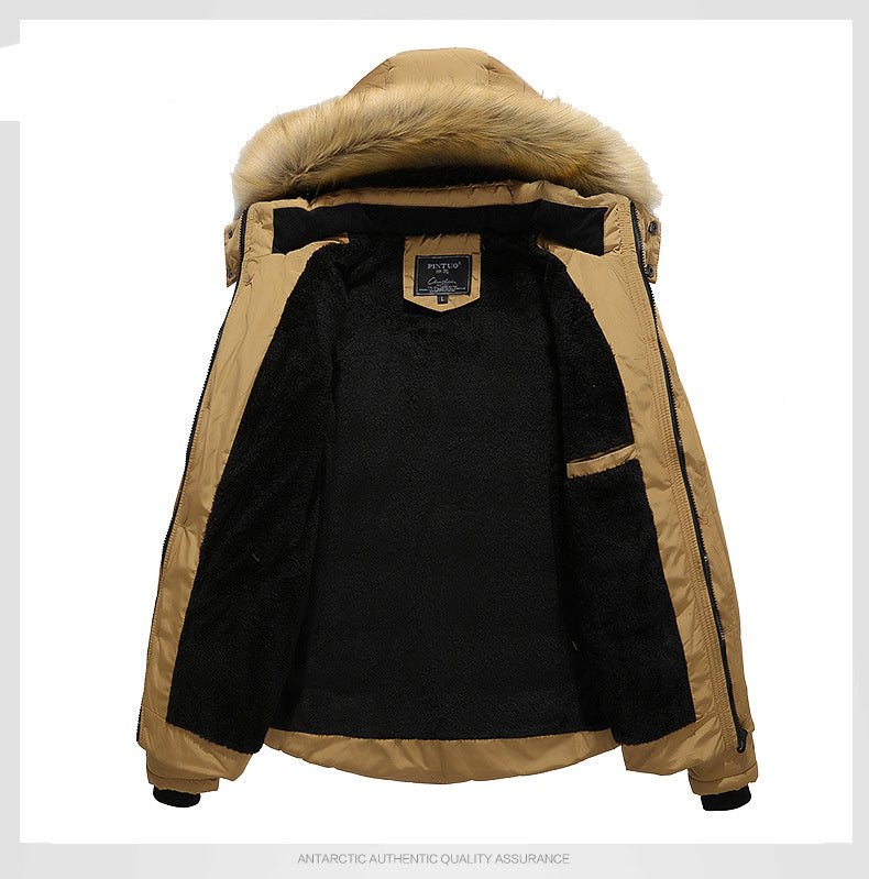 PHILL - Men's Aero Winter Jacket with Removable Hood