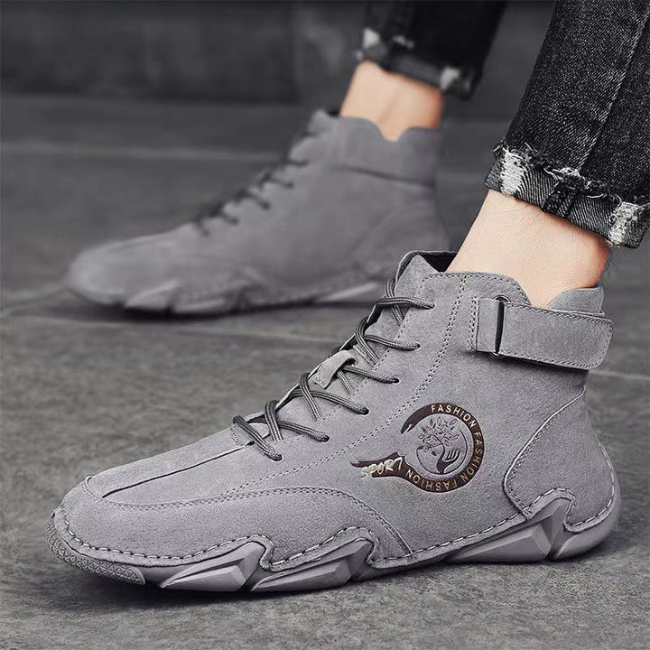 DENNIS – Men's Vegan Suede Ankle Boots