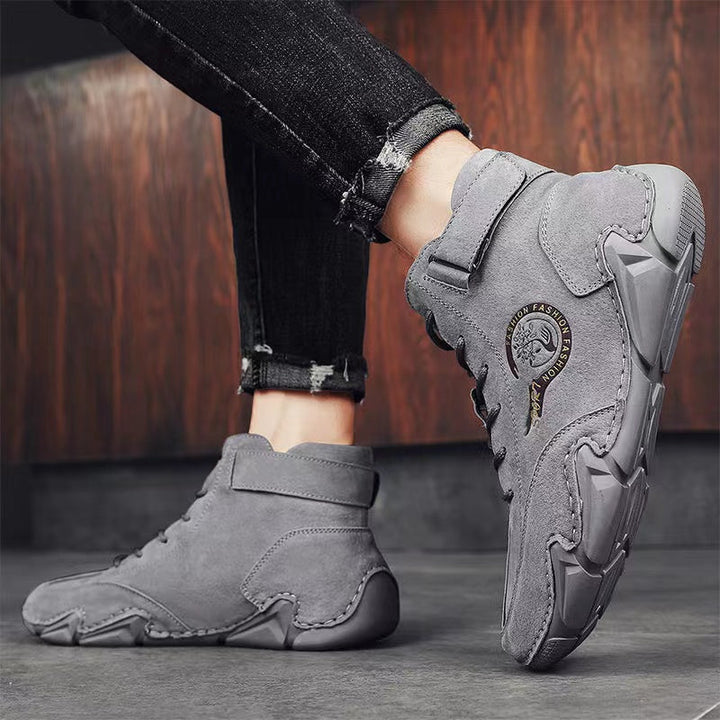 DENNIS – Men's Vegan Suede Ankle Boots