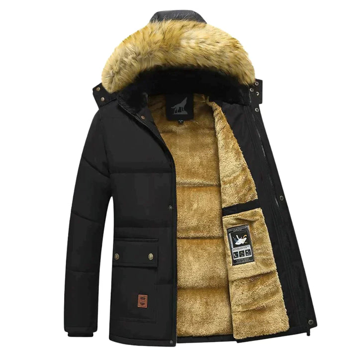 MARTELL – Men's Parka With Removable Hood