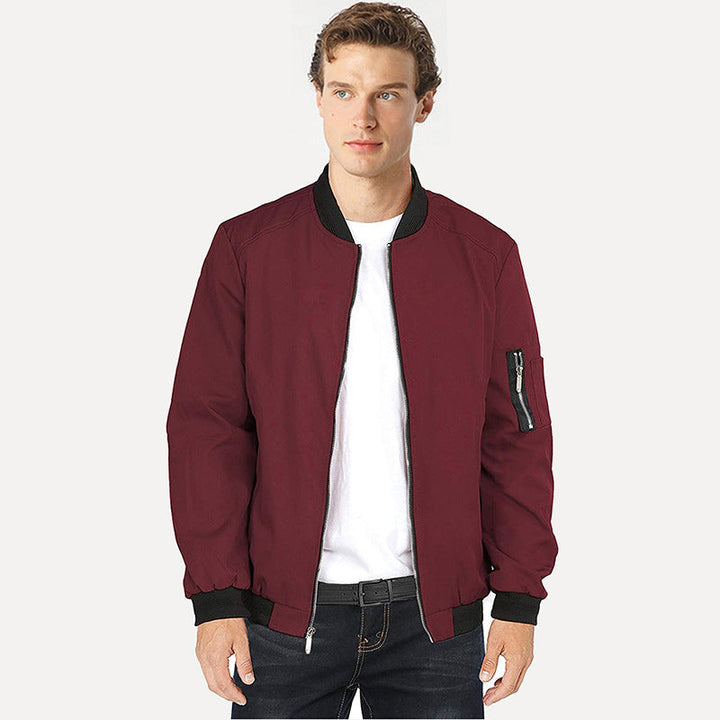 MAXEN – Men’s Windproof Bomber Jacket