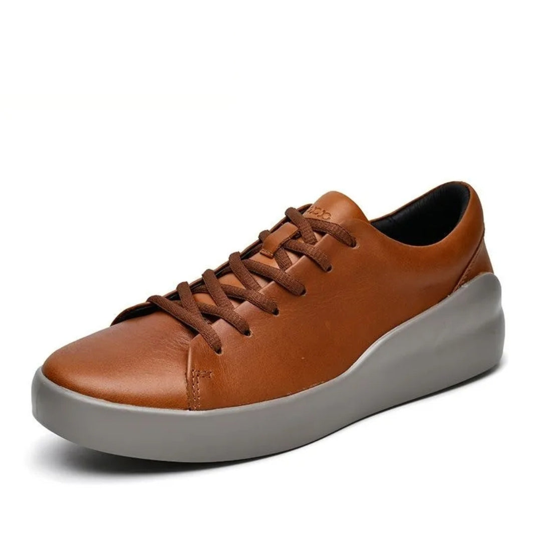NIKLAS – Comfortable Leather Low-Top Sneakers