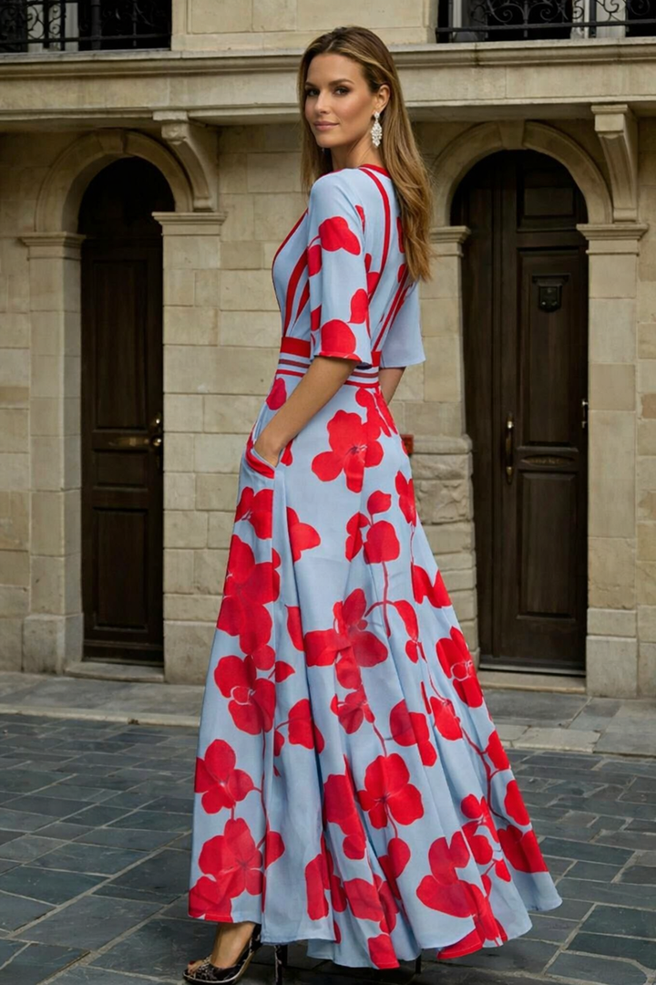 Kali - Milano design Sleeved Dress