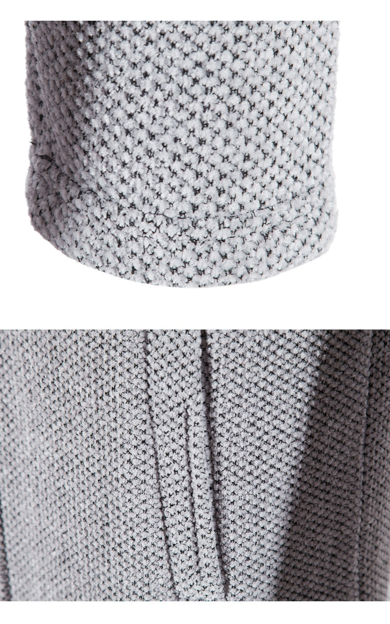 PERCIVAL - Men’s Longline Hooded Knit Cardigan