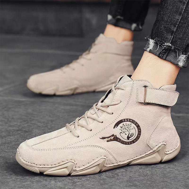 DENNIS – Men's Vegan Suede Ankle Boots