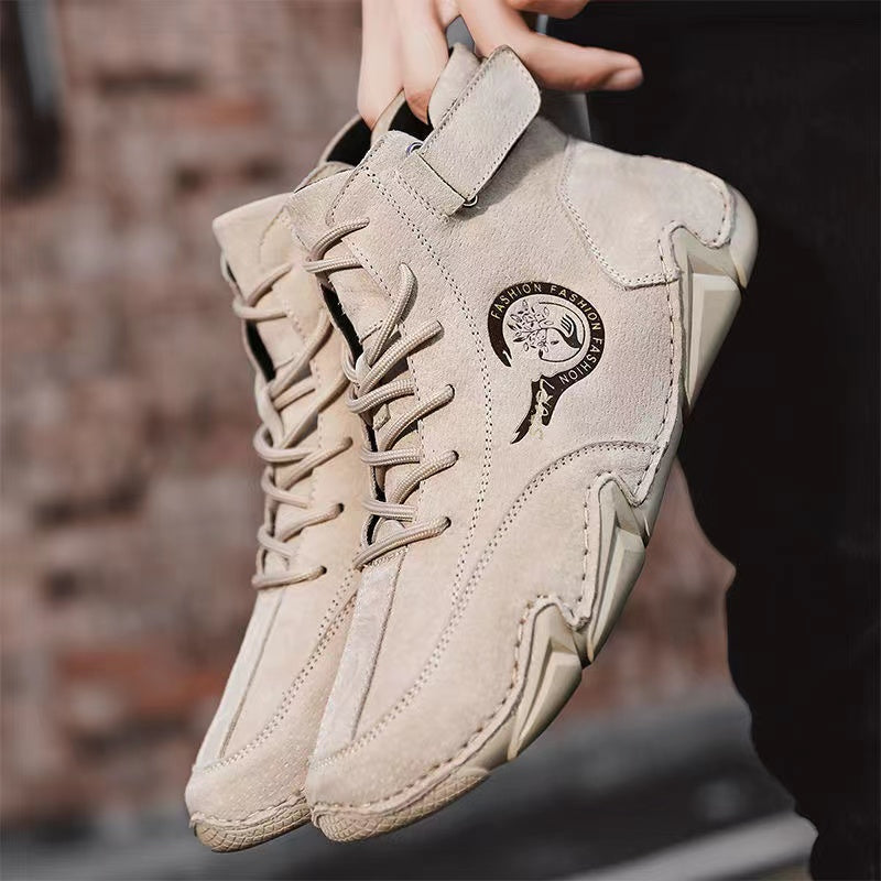 DENNIS – Men's Vegan Suede Ankle Boots