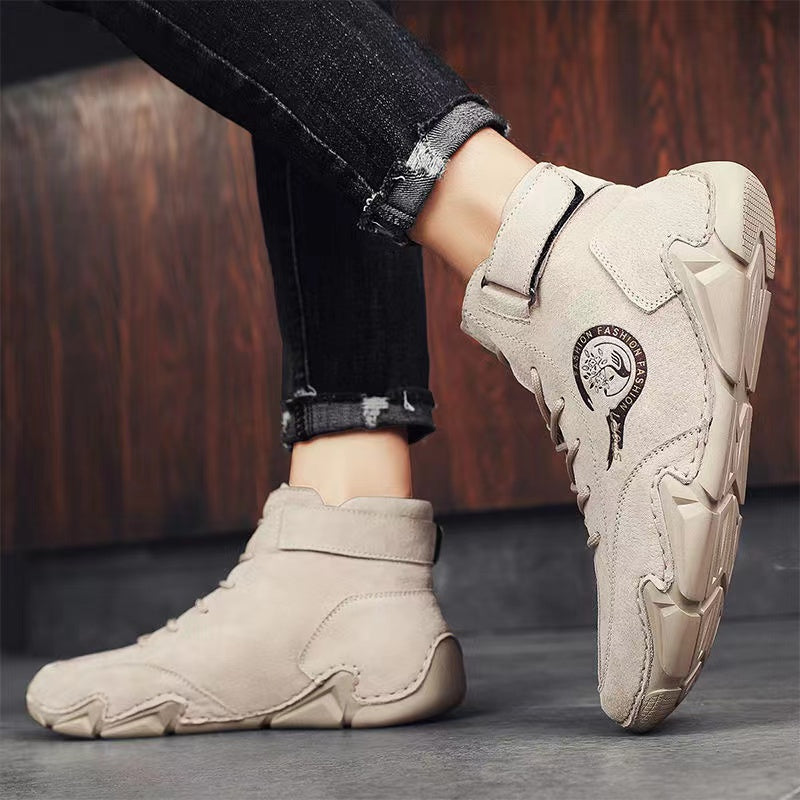 DENNIS – Men's Vegan Suede Ankle Boots