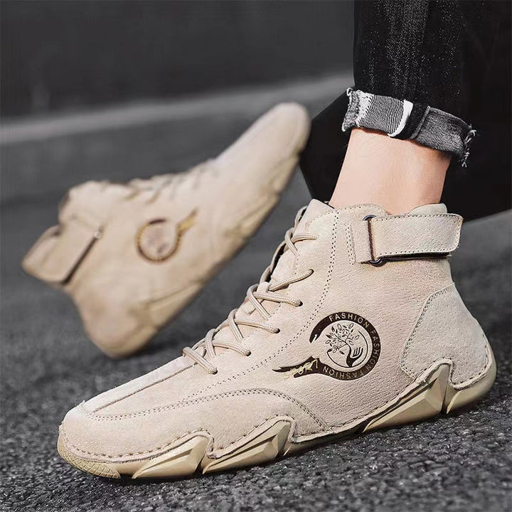 DENNIS – Men's Vegan Suede Ankle Boots