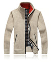 MIGUEL - Men’s Zip-Up Soft Knit Cardigan