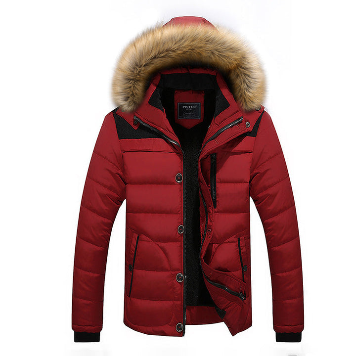 PHILL - Men's Aero Winter Jacket with Removable Hood