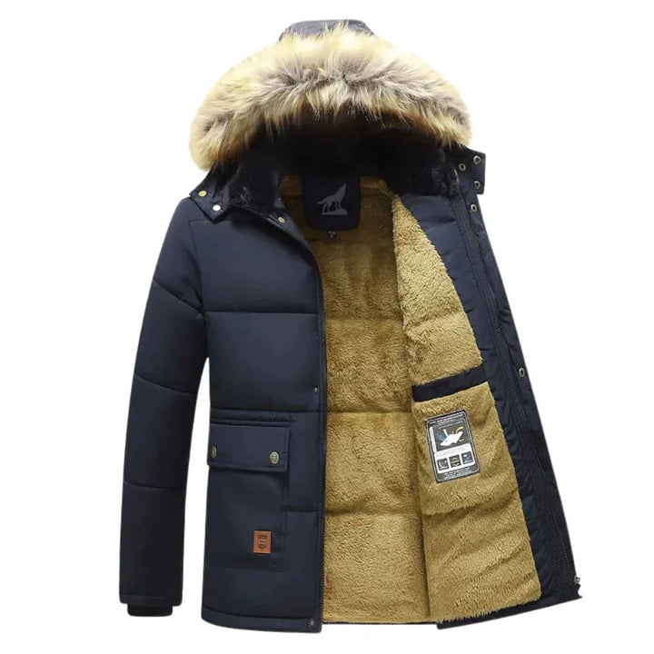 MARTELL – Men's Parka With Removable Hood