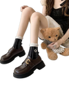 Oxford Platform Mary Jane Loafers