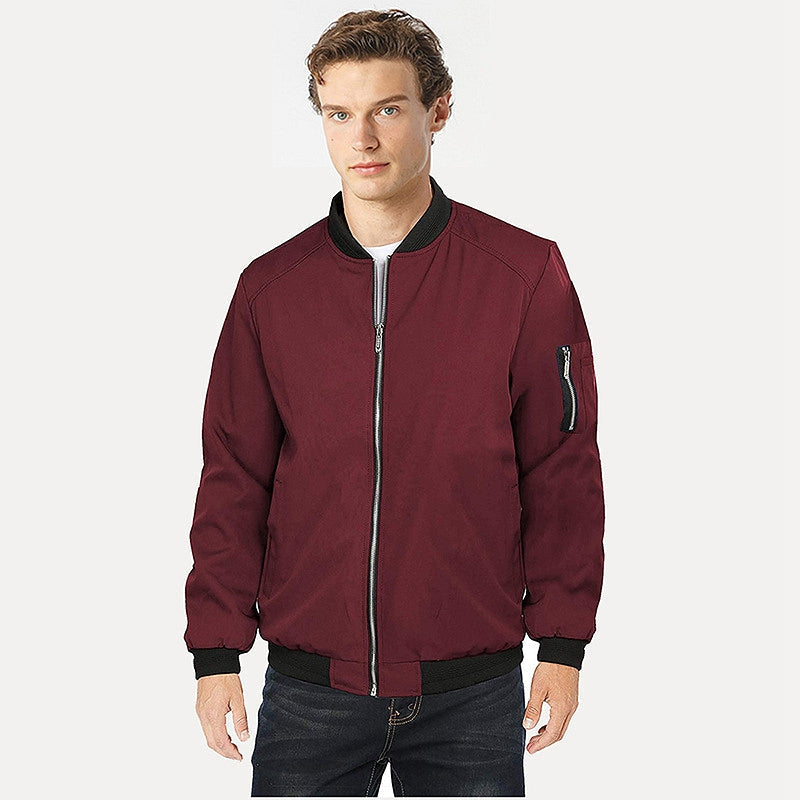 MAXEN – Men’s Windproof Bomber Jacket