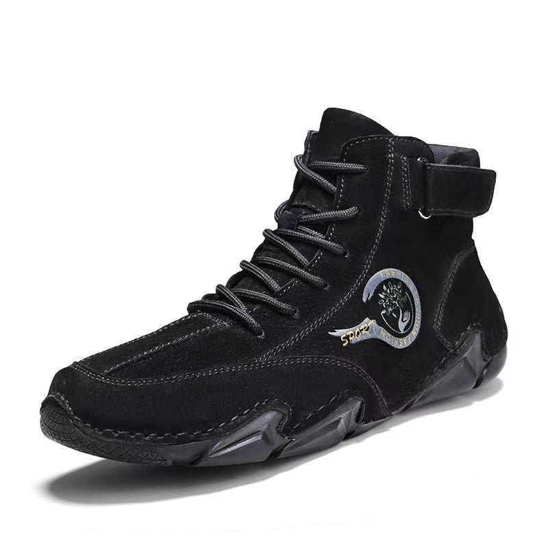 DENNIS – Men's Vegan Suede Ankle Boots