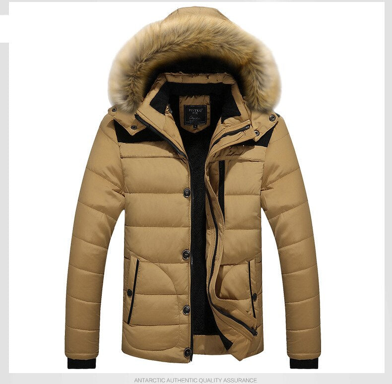 PHILL - Men's Aero Winter Jacket with Removable Hood