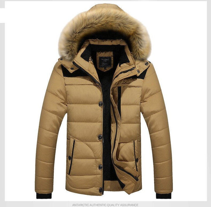 PHILL - Men's Aero Winter Jacket with Removable Hood
