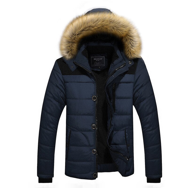 PHILL - Men's Aero Winter Jacket with Removable Hood