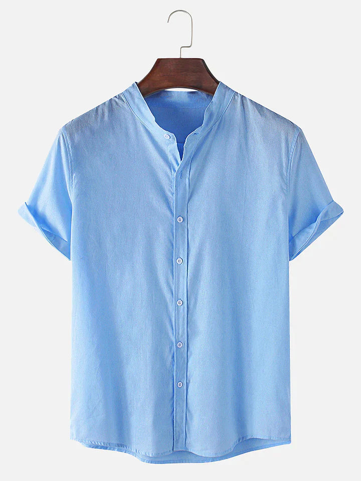 TOMAS – Relaxed Linen-Feel Summer Shirt