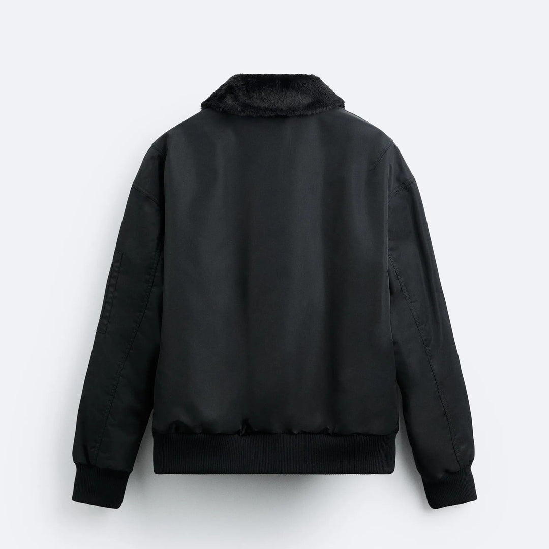 HAYDEN – Sherpa Collar Utility Bomber