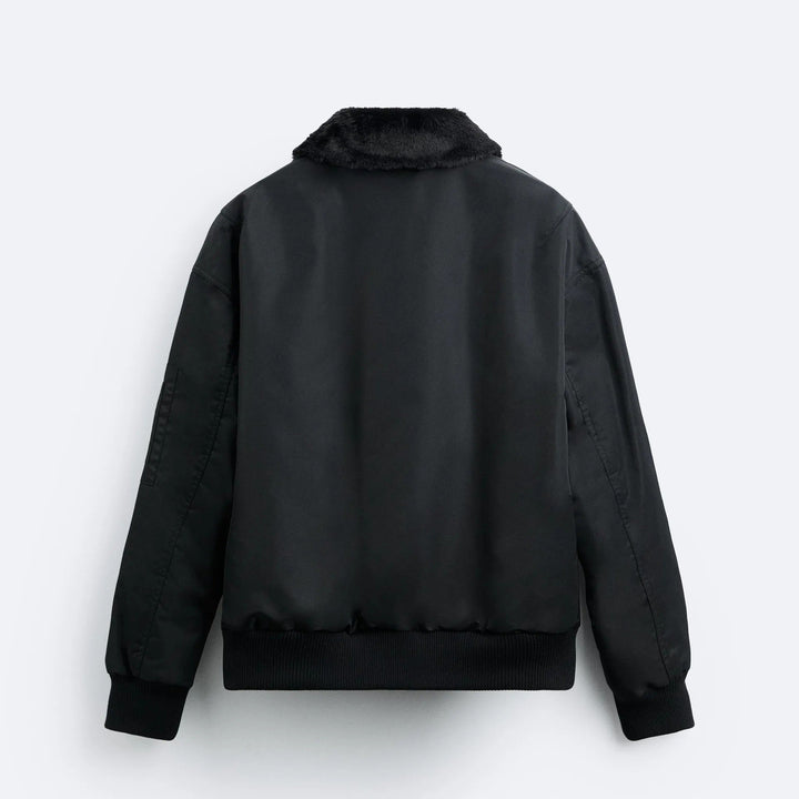 HAYDEN – Sherpa Collar Utility Bomber