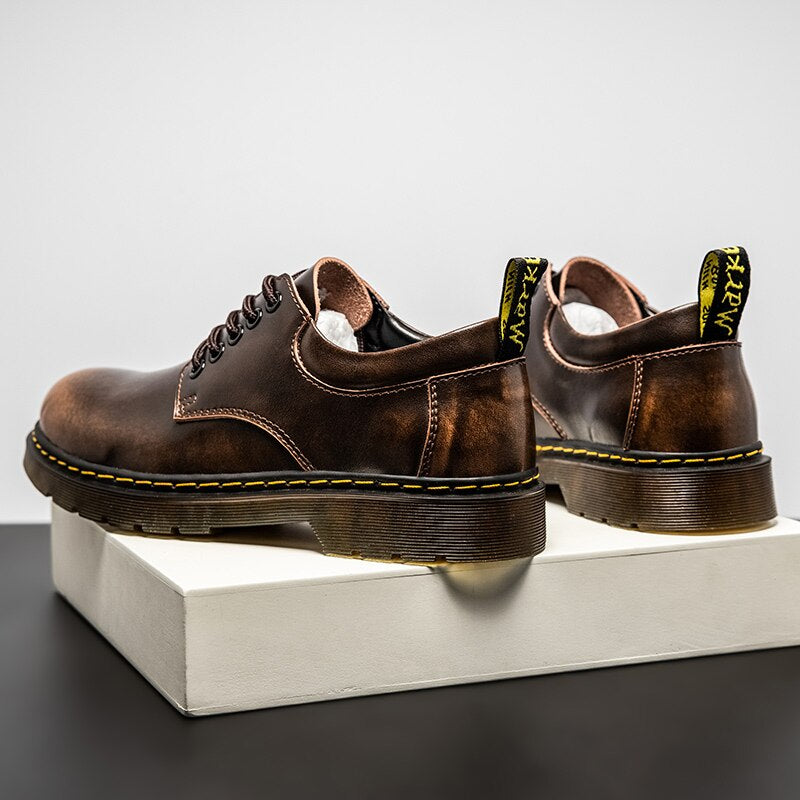 DR.MARVINN – Handmade Italian Leather Oxford Shoes