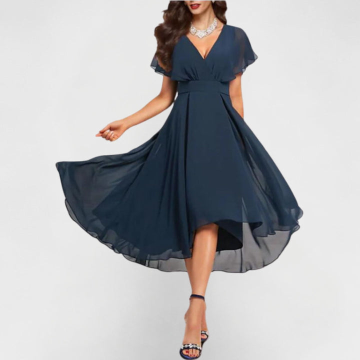 Clara | V-Neck A-Line Dress