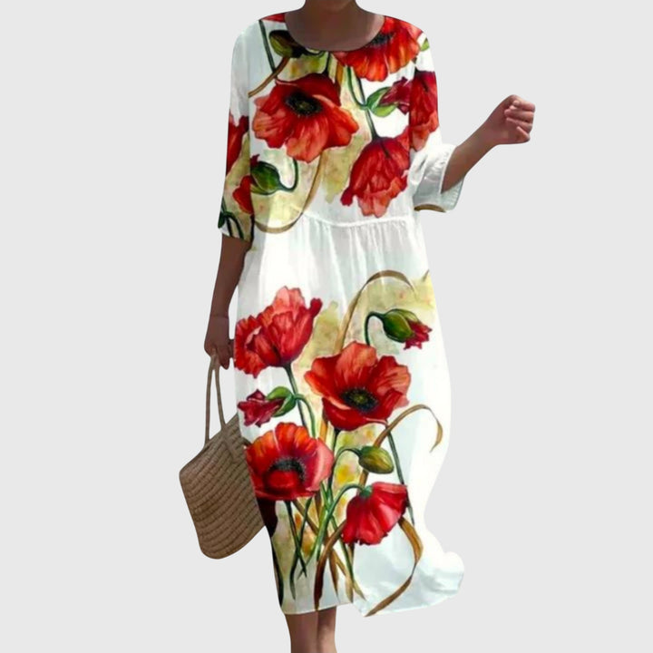 Sophie™ Stylish Floral Maxi Dress