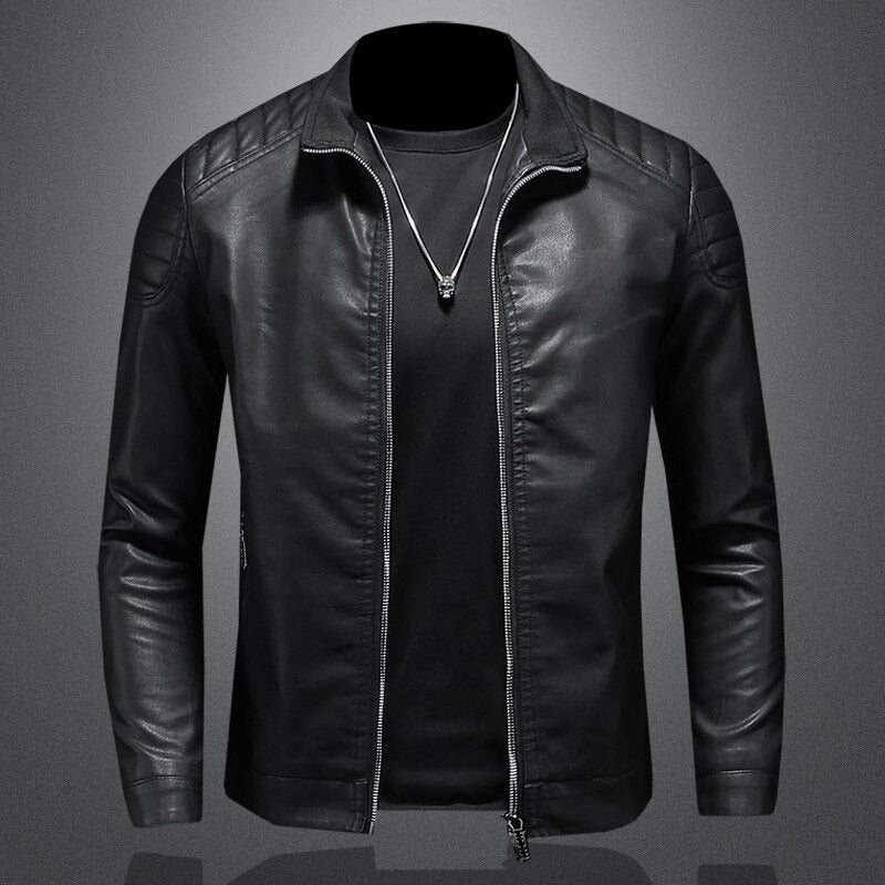 DAVID – Classic Men's Leather Jacket