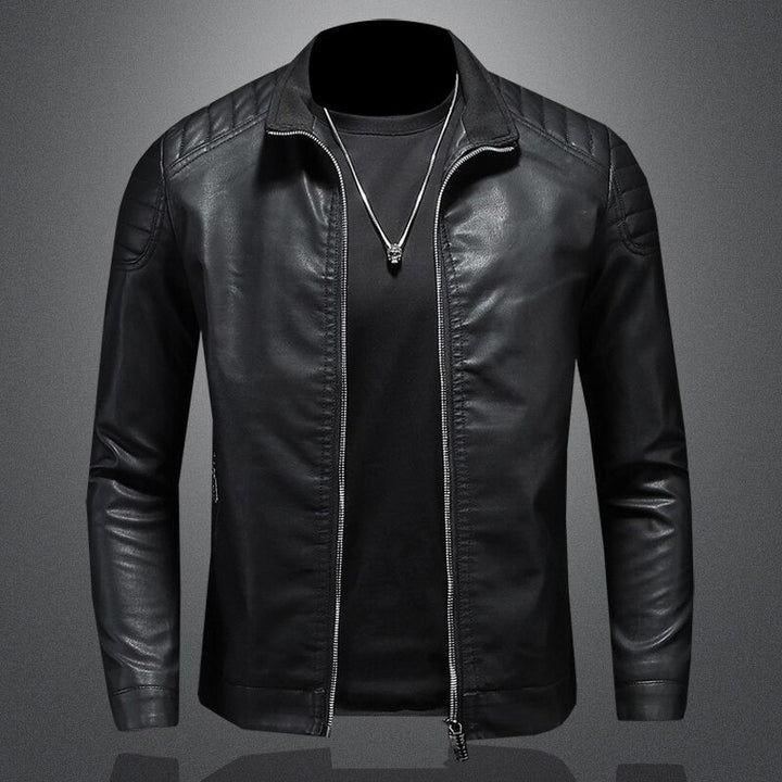 DAVID – Classic Men's Leather Jacket