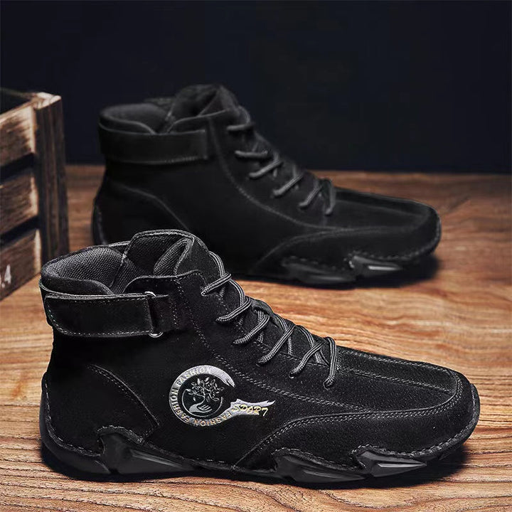 DENNIS – Men's Vegan Suede Ankle Boots