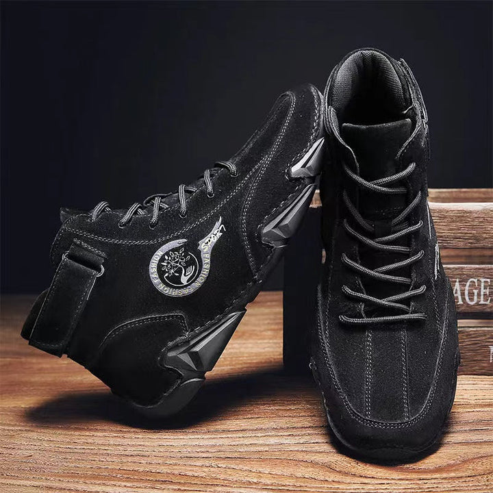 DENNIS – Men's Vegan Suede Ankle Boots