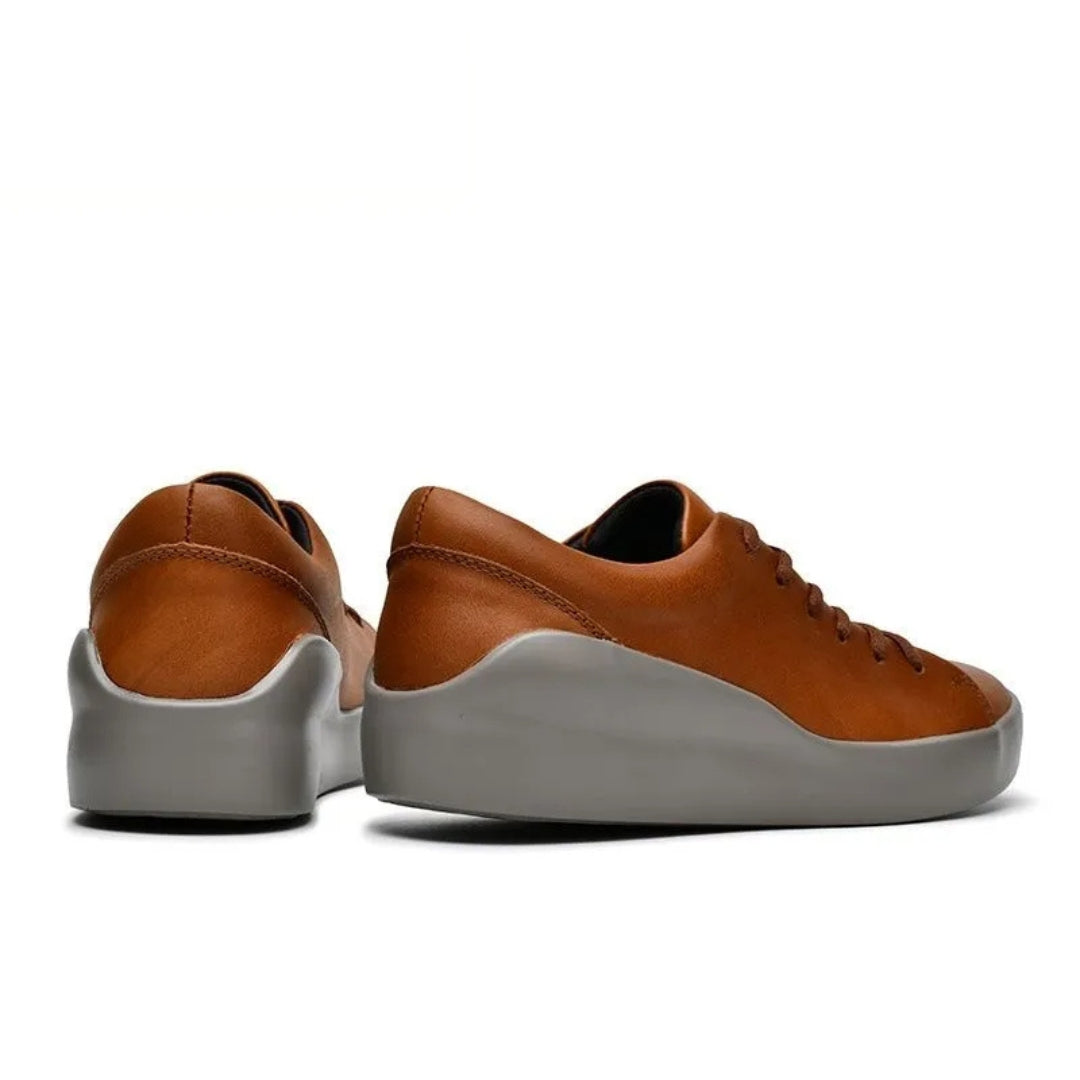 NIKLAS – Comfortable Leather Low-Top Sneakers