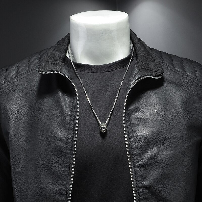 DAVID – Classic Men's Leather Jacket