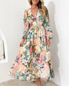 Taylor - Elegant Floral Maxi Dress