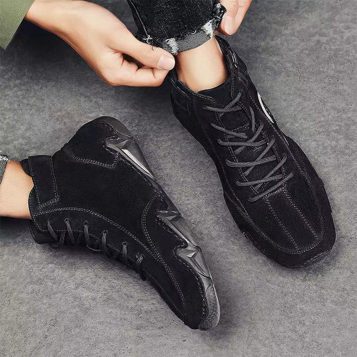 DENNIS – Men's Vegan Suede Ankle Boots