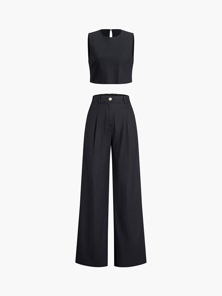 Seren Boho Cotton Two-Piece Set