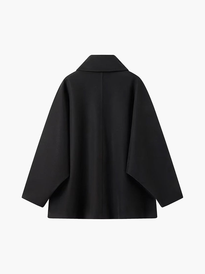 Vivara Elegant Oversized Button Coat