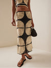 Seren Floral Wrap Loungewear Skirt