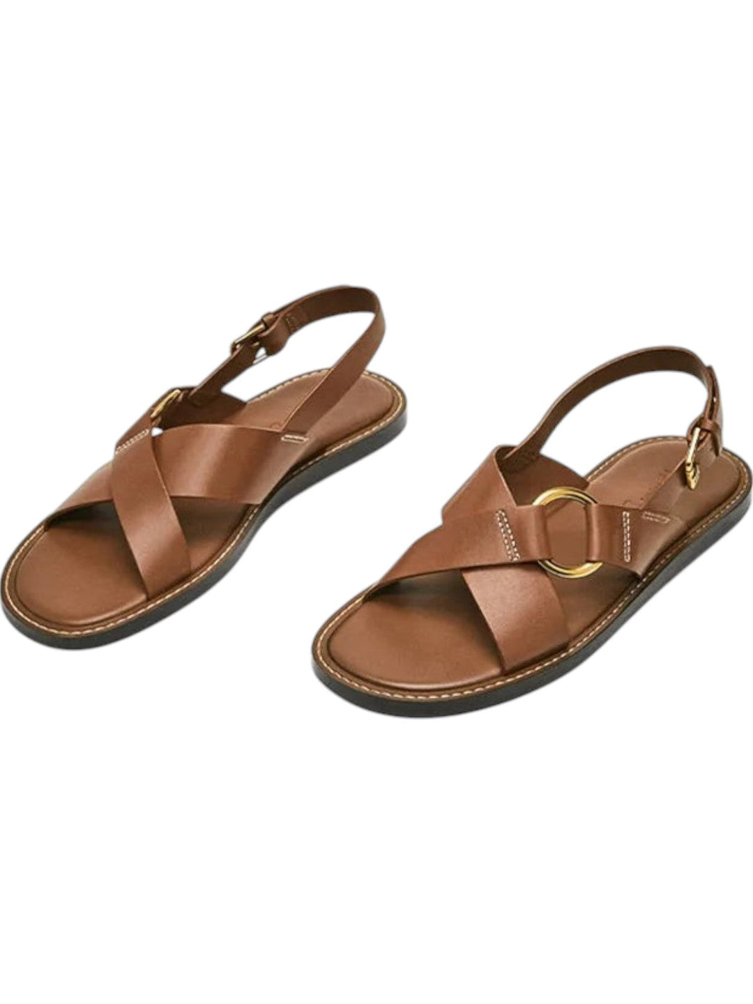 Verera Leather Strap Sandals