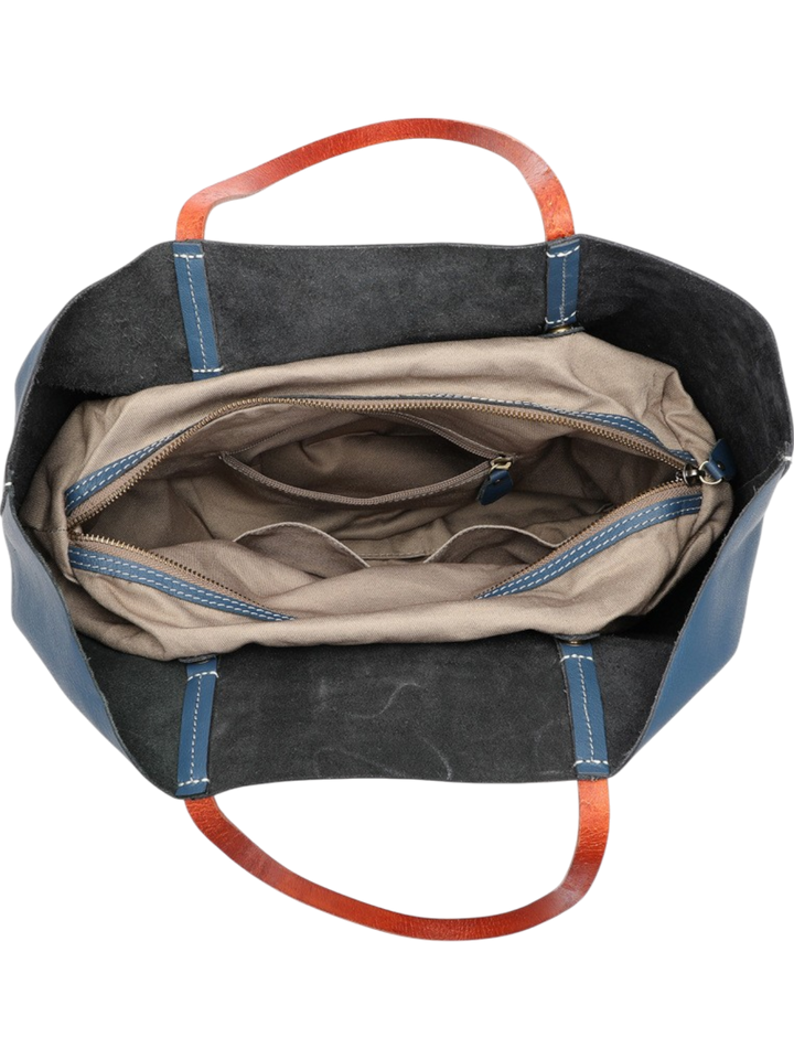 Mira Everyday Cowhide Leather Tote Bag