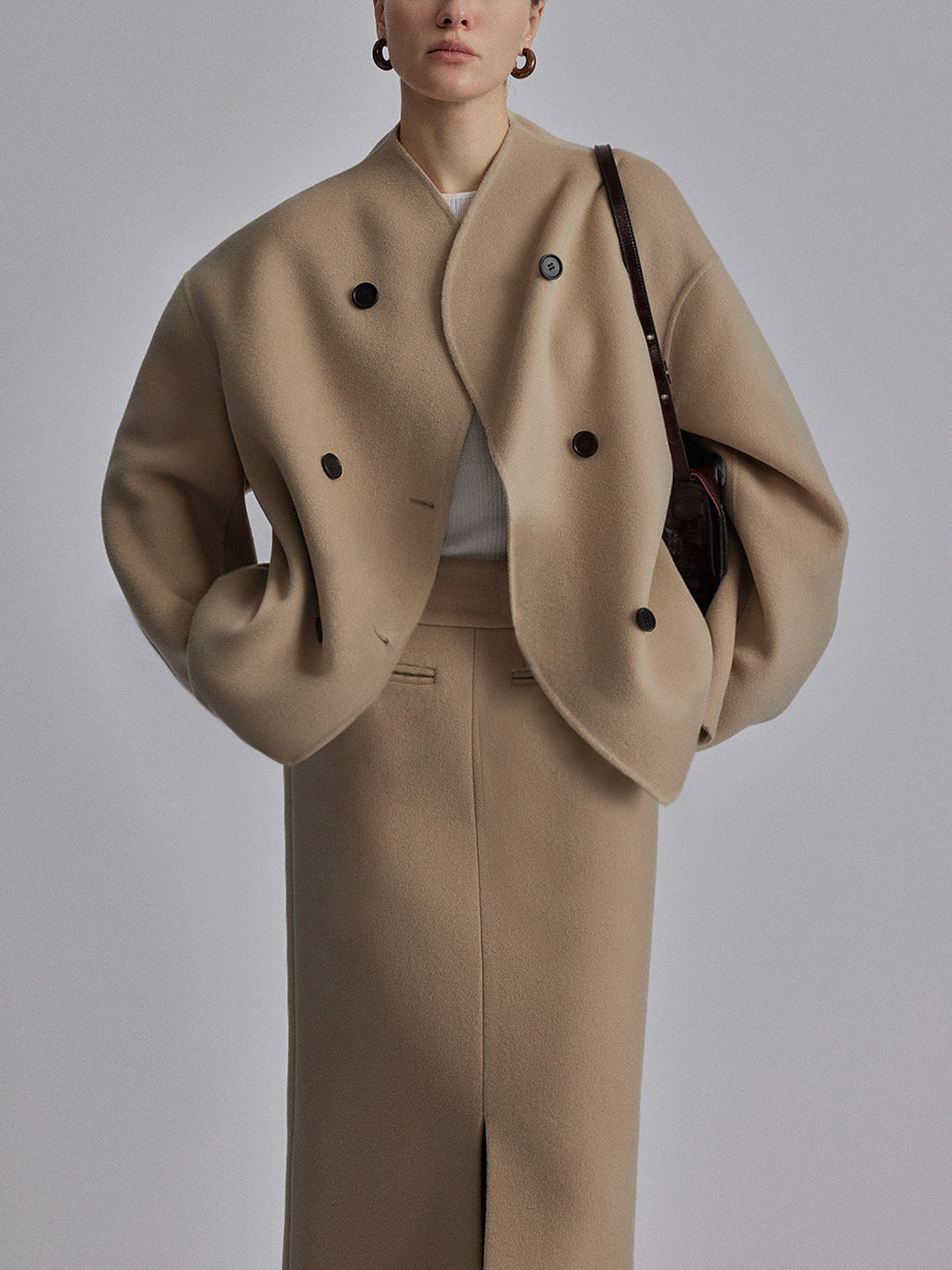 Ella Oversized Button-Down Jacket