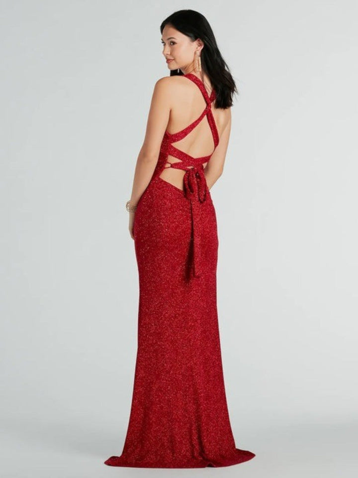 Scarlett Backless Evening Gown