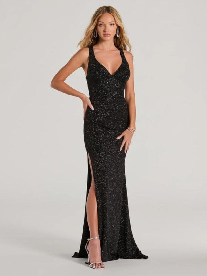 Scarlett Backless Evening Gown