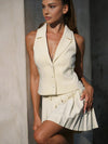 Lila Summer Halter Tank Top